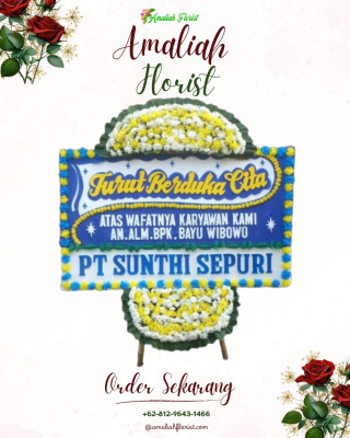 Papan Bunga Duka di Pengembur