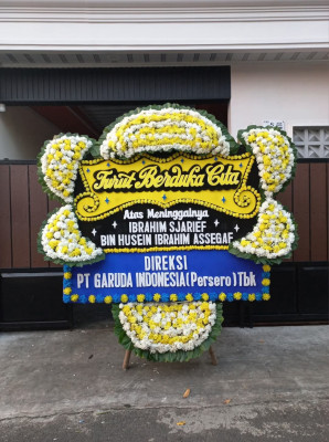 Papan Bunga Duka di Pengembur